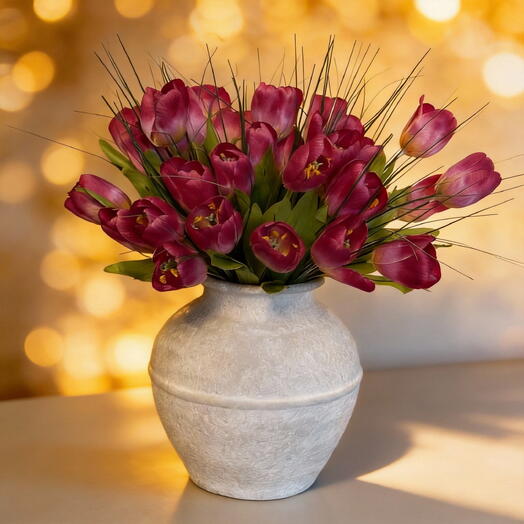 Pretty in Pink Tulips