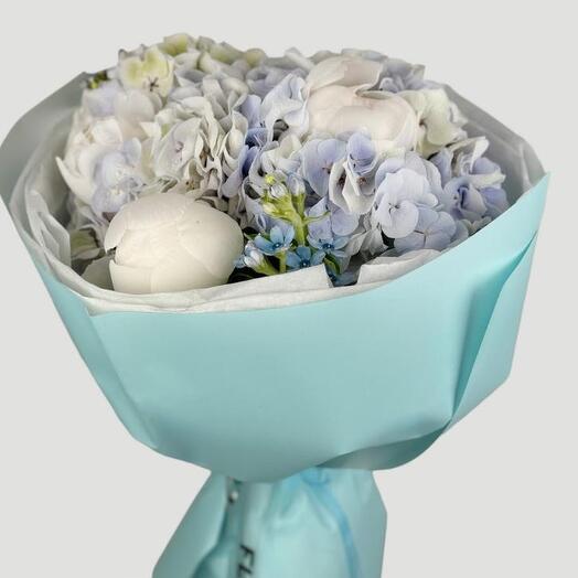 Clouds Size - S (hydrangeas , peonies and oksipelatum )