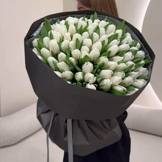 101 White Tulipes