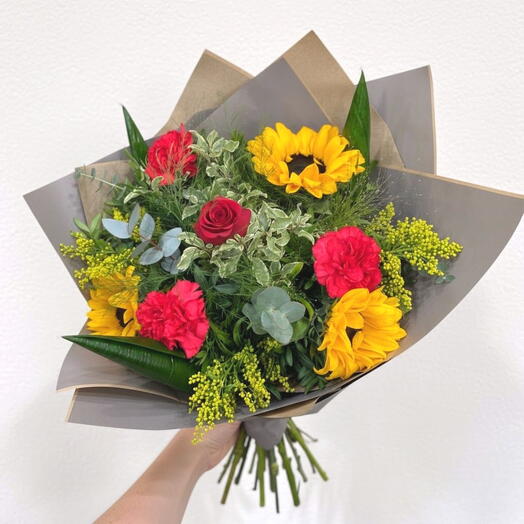 Joy Sunflower Bouquet