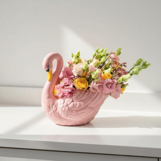 Pink Swan