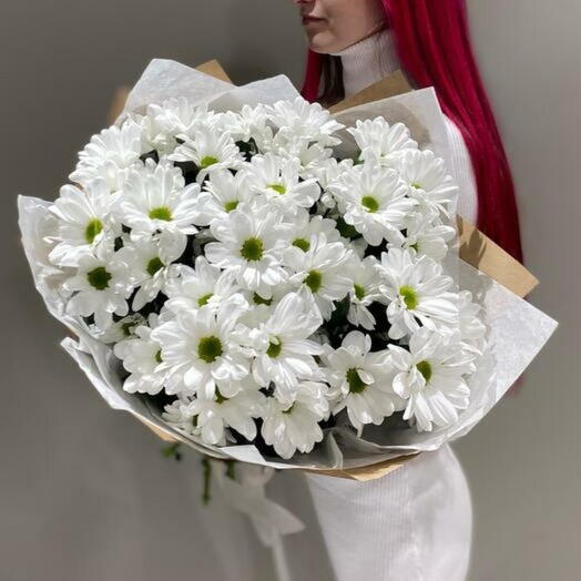 Bouquet of Bushy Chrysanthemums (medium size)