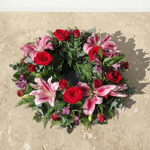 Похоронный венок 14"