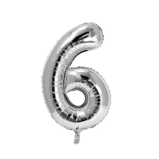 Foil Number Balloon 6