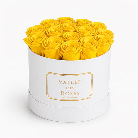 Yellow Preserved Roses