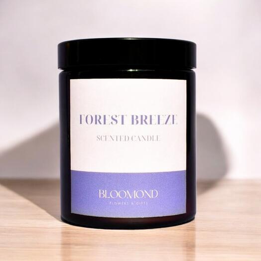 Forest Breeze Scented Organic Soy Wax Candle